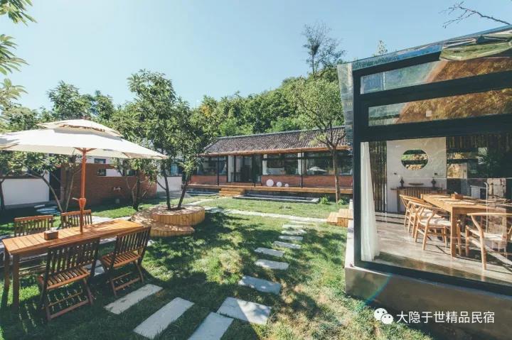 怀柔精品民宿/大隐于世/半山小院一晚两天(12人住宿 早餐)