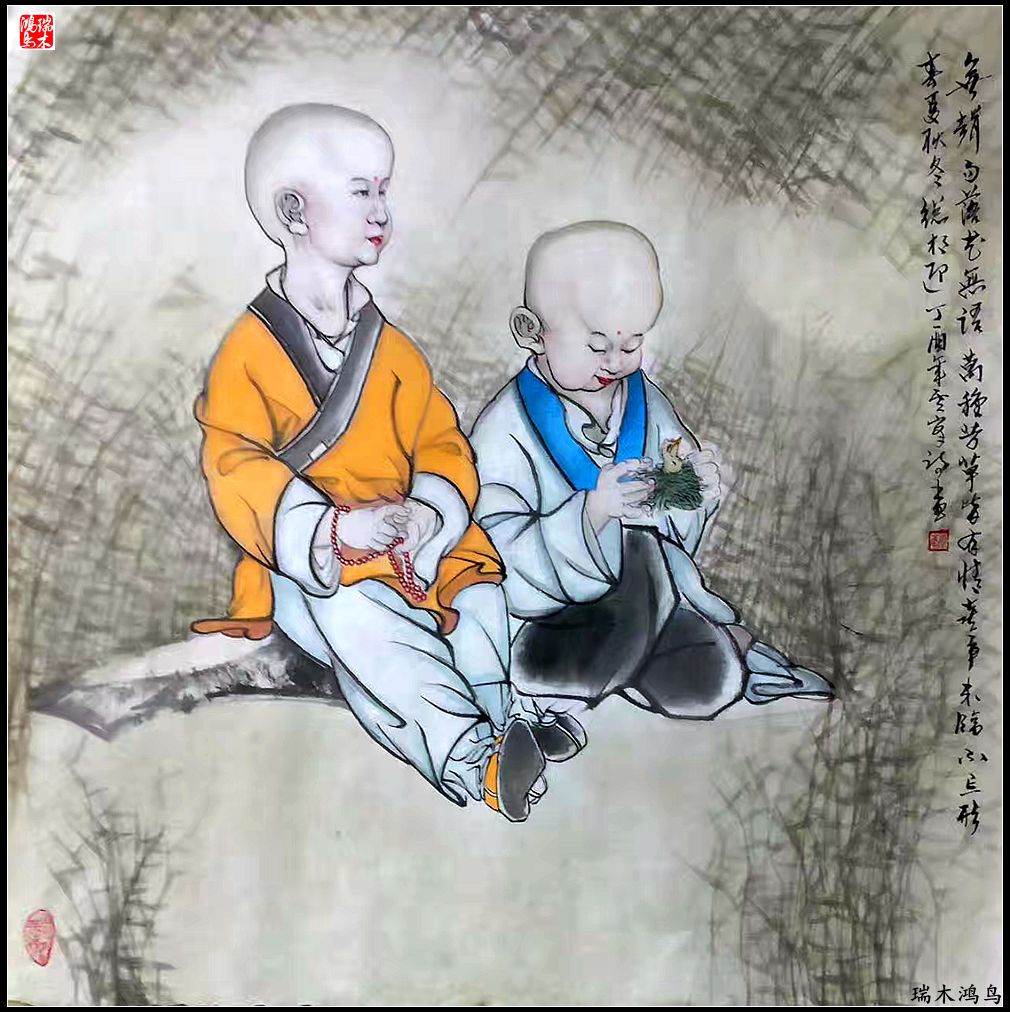 【手机随拍】拜访禅画大师马云峰先生