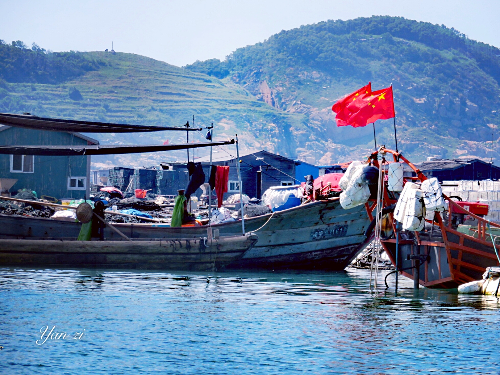 东海渔村北茭行