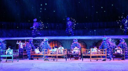 延安中国大型红色历史舞台剧《延安保育院》演出门票门票