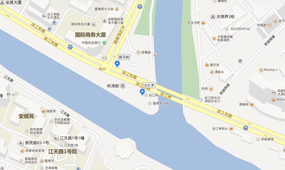 成都的合江亭爱情斑马线还在吗?