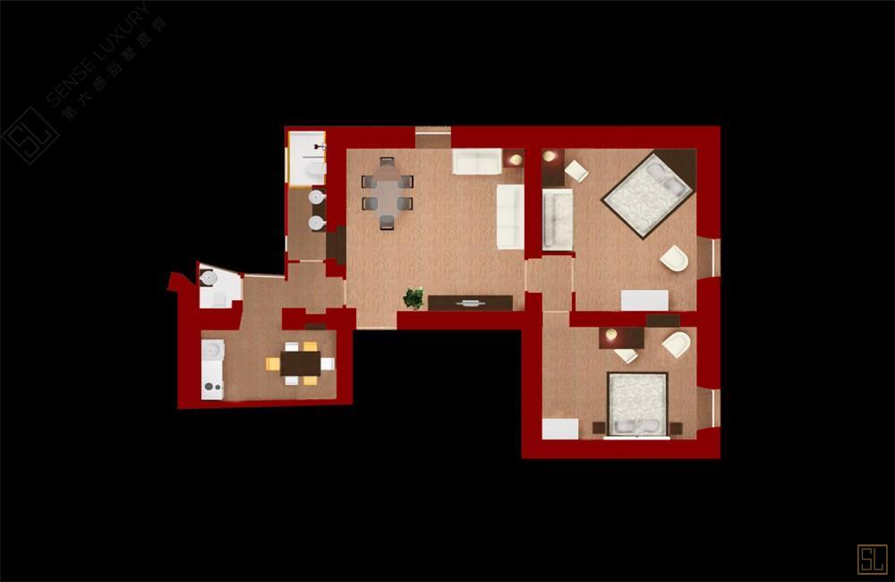 【欧式经典公寓民宿】意大利罗马豪华配置中心