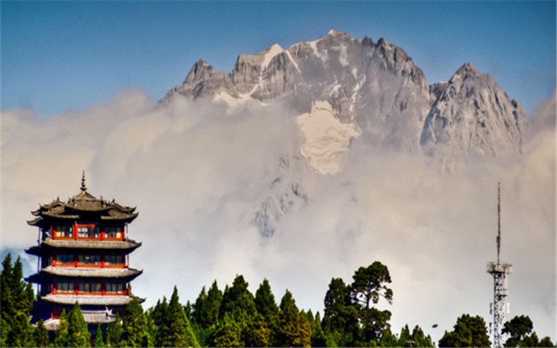 丽江狮子山门票(万古楼)