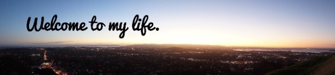 Welcome to my life. Welcome to my life.