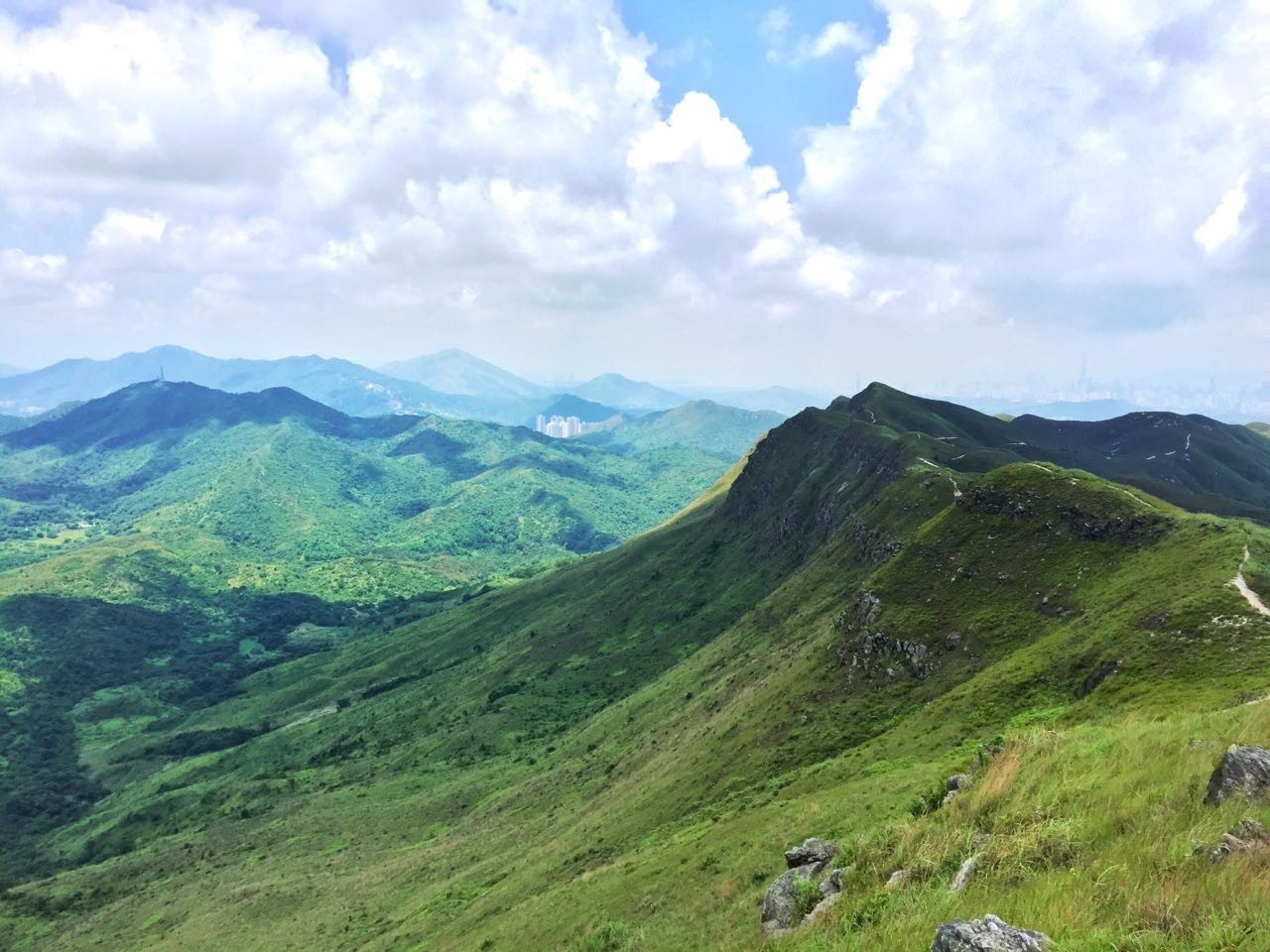 香港八仙岭,距离深圳最近的一条四星级郊野径