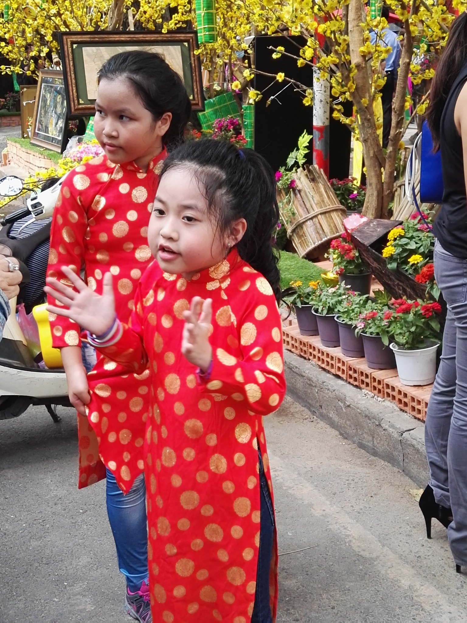 边境越南小女孩图片