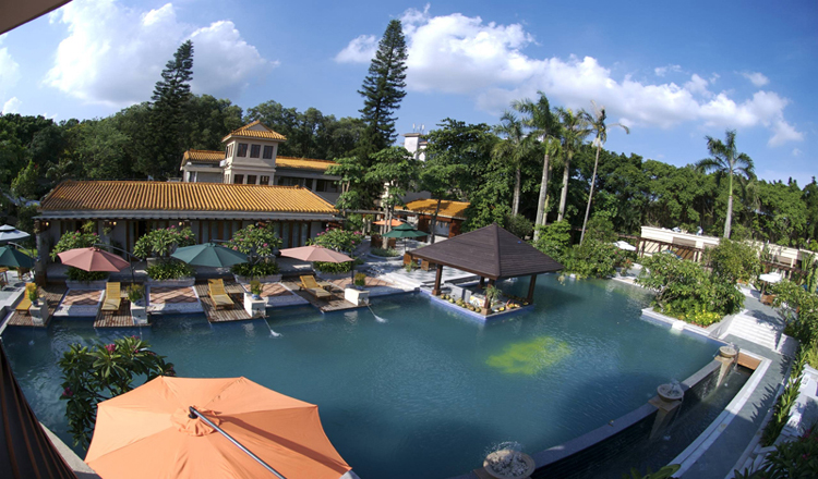 江西庐山上汤温泉